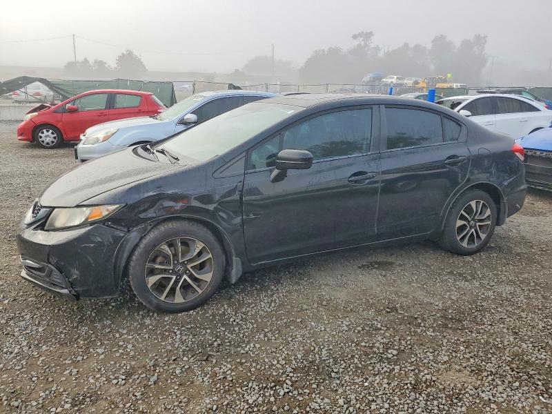 HONDA CIVIC EX 2014 with VIN 19XFB2F86EE057752 - Photo from auction