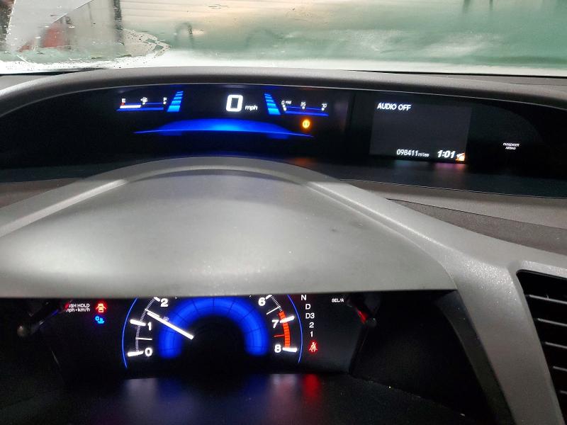 Photo 9 from auction – 2012 HONDA CIVIC LX with VIN 19XFB2F58CE388366