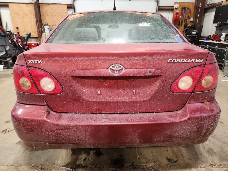 Photo 6 from auction – 2006 TOYOTA COROLLA CE with VIN 2T1BR32E66C642679