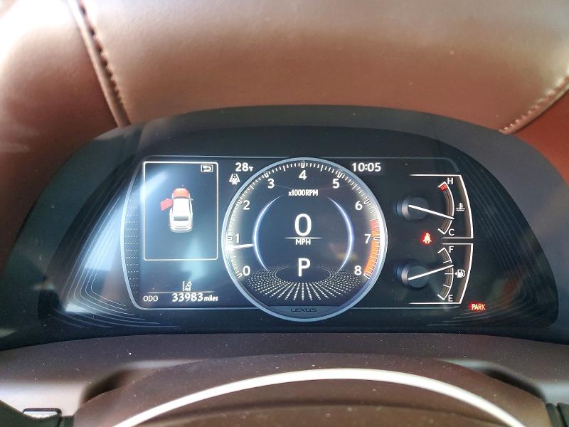 Photo 9 from auction – 2020 LEXUS ES 350 BAS with VIN 58ACZ1B16LU056282