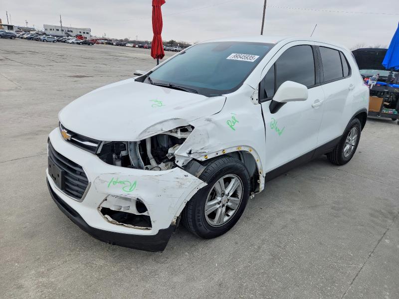 CHEVROLET TRAX 2020 with VIN KL7CJKSB8LB019566 - Photo from auction
