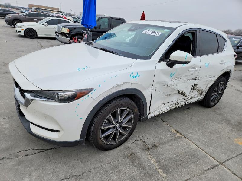 MAZDA CX-5 2018 with VIN JM3KFACM9J0307851 - Photo from auction