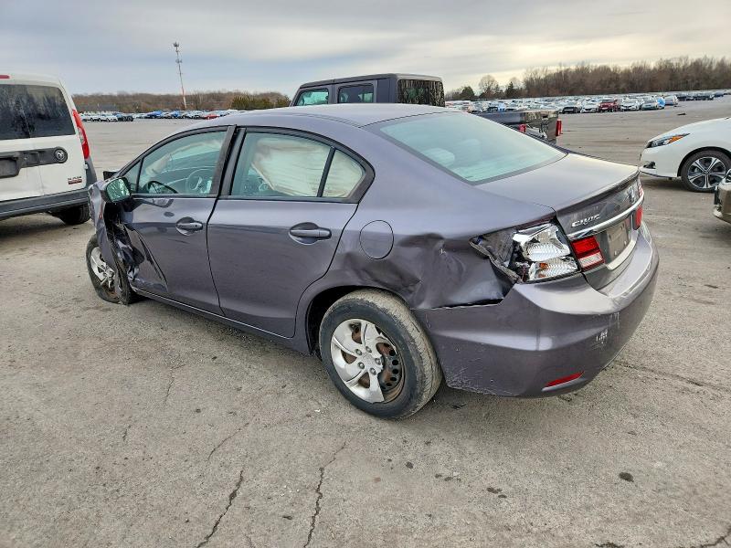 Photo 2 from auction – 2015 HONDA CIVIC with VIN 19XFB2F55FE227459