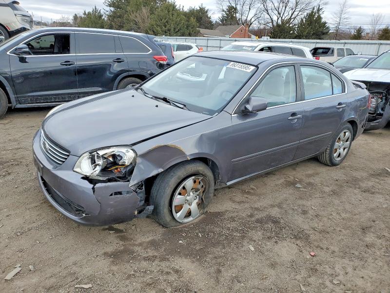 KIA OPTIMA LX 2007 with VIN KNAGE123375156637 - Photo from auction
