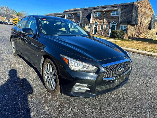 INFINITI Q50 BASE 2015 with VIN JN1BV7AR0FM402394 - Photo from auction