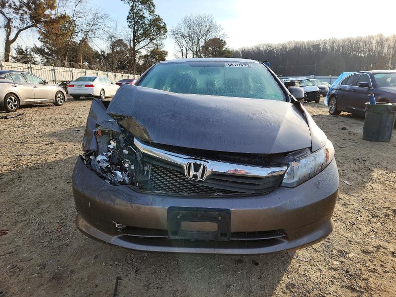 Photo 5 from auction – 2012 HONDA CIVIC LX with VIN 19XFB2F52CE324761