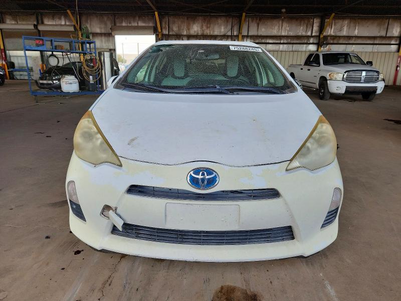 Photo 5 from auction – 2012 TOYOTA PRIUS C with VIN JTDKDTB34C1022345