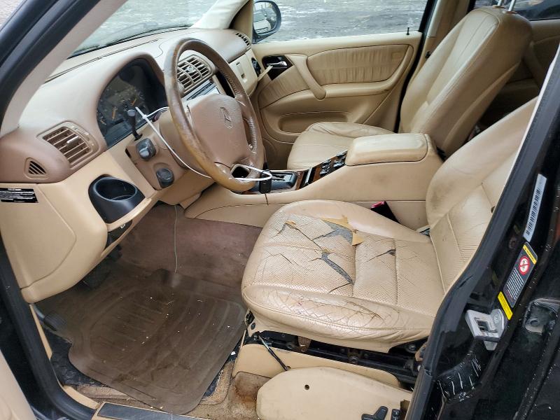 Photo 7 from auction – 2001 MERCEDES-BENZ ML 320 with VIN 4JGAB54E71A227498