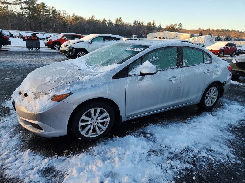 HONDA CIVIC EX 2012 with VIN 2HGFB2F86CH577176 - Photo from auction