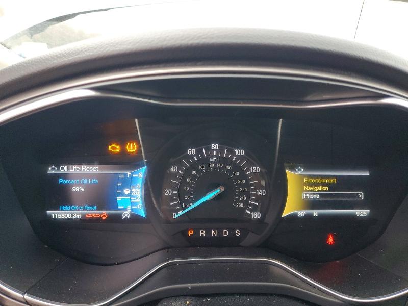 Photo 9 from auction – 2017 FORD FUSION SE with VIN 3FA6P0HD2HR249480