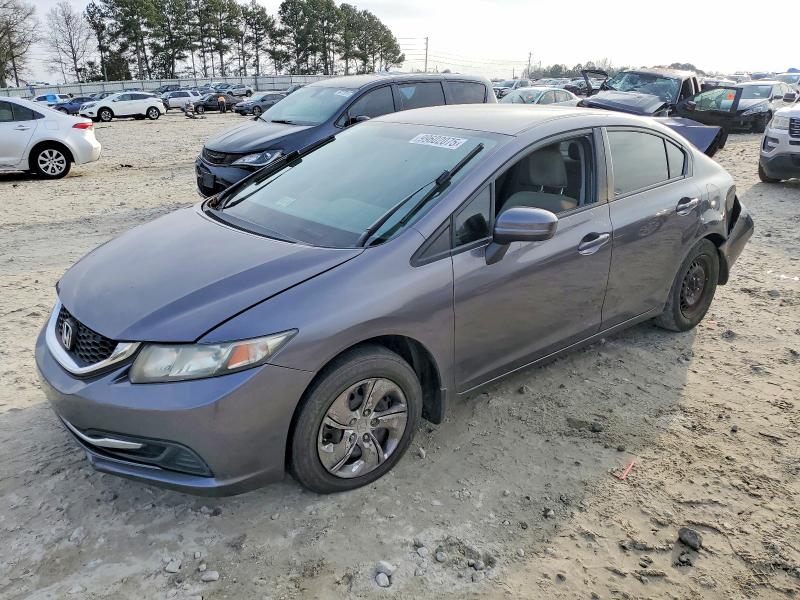 HONDA CIVIC LX 2014 with VIN 19XFB2F54EE064396 - Photo from auction