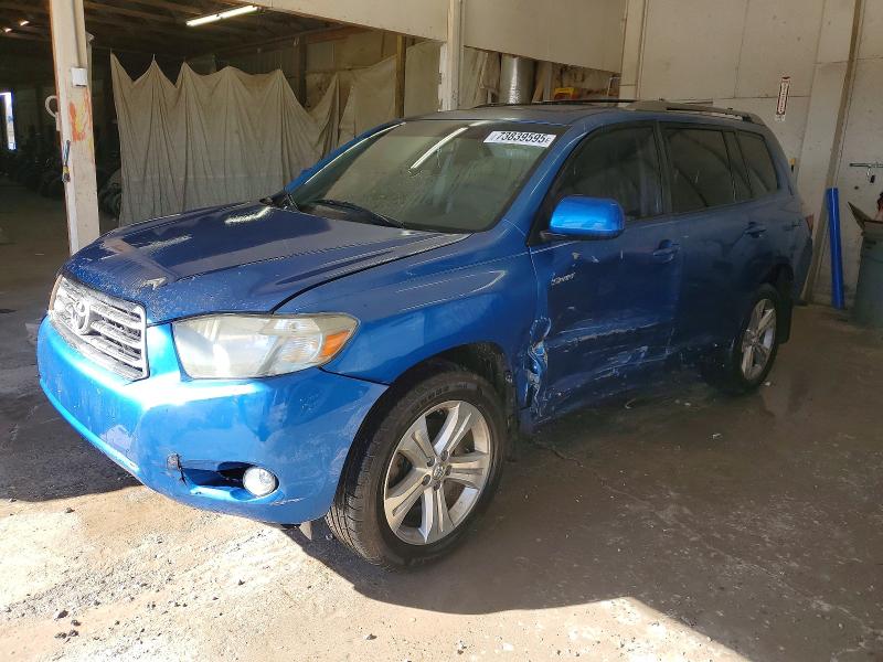 TOYOTA HIGHLANDER 2008 with VIN JTEES43A582029162 - Photo from auction