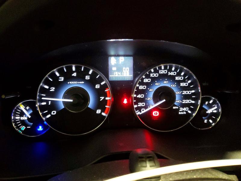 Photo 9 from auction – 2012 SUBARU LEGACY 2.5 with VIN 4S3BMGB67C3008977