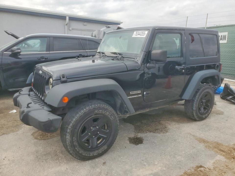 JEEP WRANGLER 2013 with VIN 1C4AJWAG0DL618634 - Photo from auction