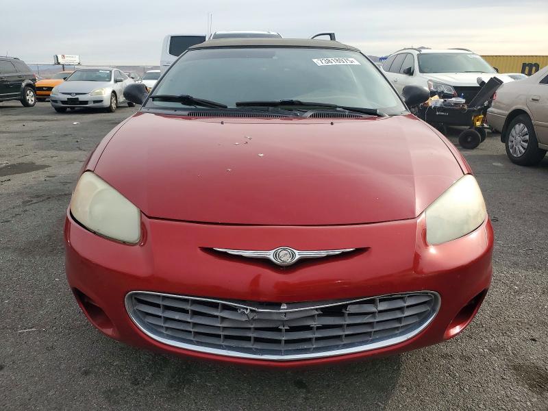 Фото 5 с аукциона – 2002 CHRYSLER SEBRING с VIN 1C3EL75R22N272234