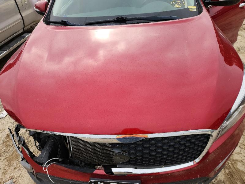 Photo 12 from auction – 2018 KIA SORENTO with VIN 5XYPG4A38JG365256