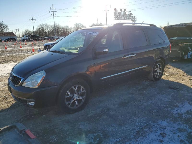 KIA SEDONA EX 2014 with VIN KNDMH4C71E6577618 - Photo from auction