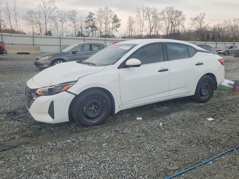 NISSAN SENTRA S 2025 with VIN 3N1AB8BV6SY258783 - Photo from auction
