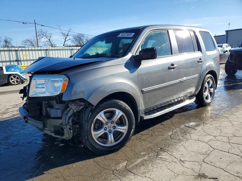 HONDA PILOT 2013 with VIN 5FNYF3H67DB002119 - Photo from auction