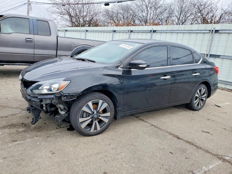 NISSAN SENTRA S 2018 with VIN 3N1AB7AP3JY226529 - Photo from auction