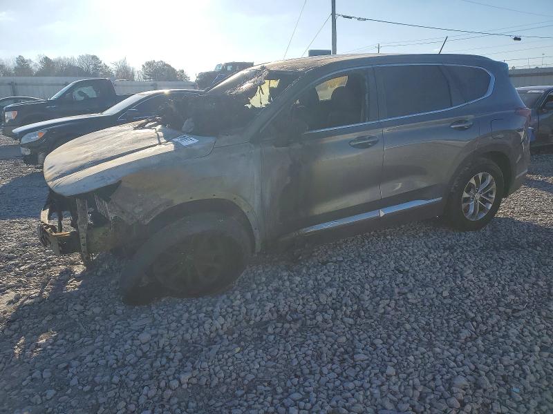 HYUNDAI SANTA FE 2019 with VIN 5NMS23AD7KH055358 - Photo from auction