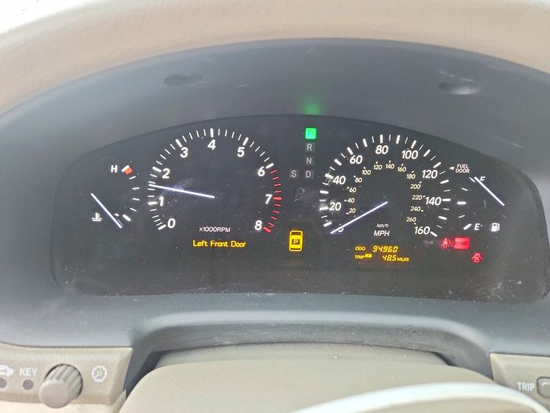 Photo 9 from auction – 2006 LEXUS LS 430 with VIN JTHBN36F965033788