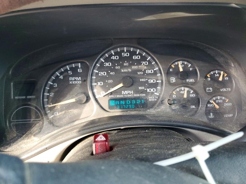 Photo 9 from auction – 2002 GMC YUKON with VIN 1GKEK13Z22J343989
