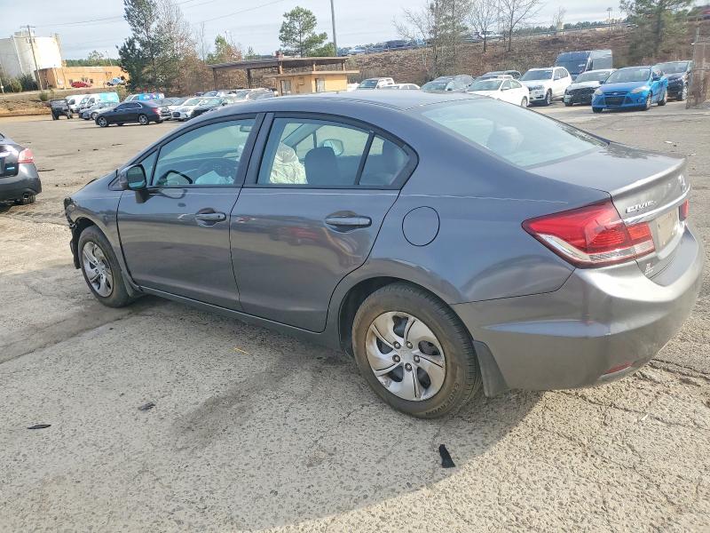 Photo 2 from auction – 2013 HONDA CIVIC with VIN 2HGFB2F50DH522424