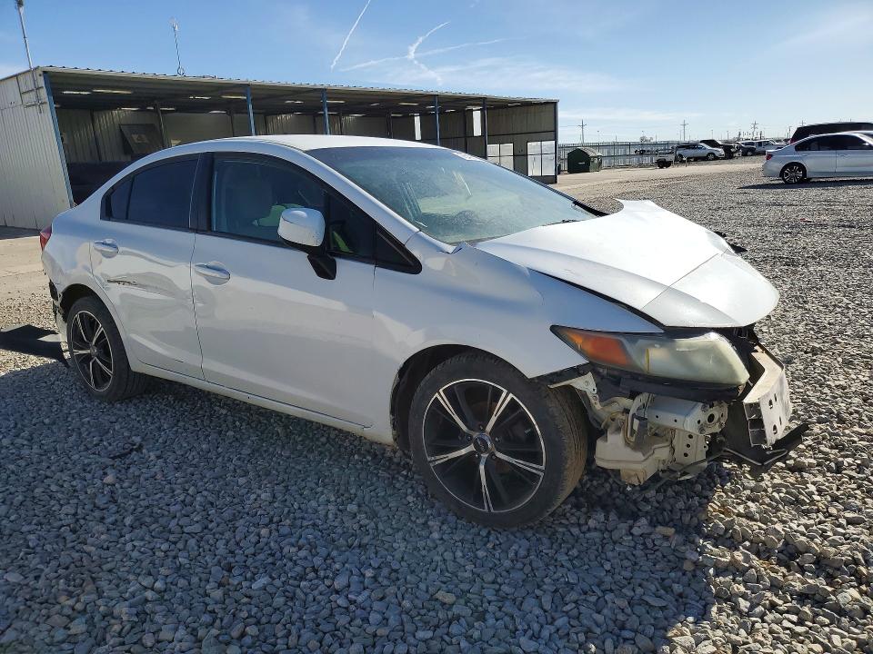 Photo 4 from auction – 2012 HONDA CIVIC with VIN 2HGFB2F59CH571233