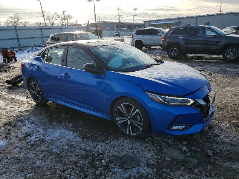 Photo 4 from auction – 2023 NISSAN SENTRA with VIN 3N1AB8DVXPY300456