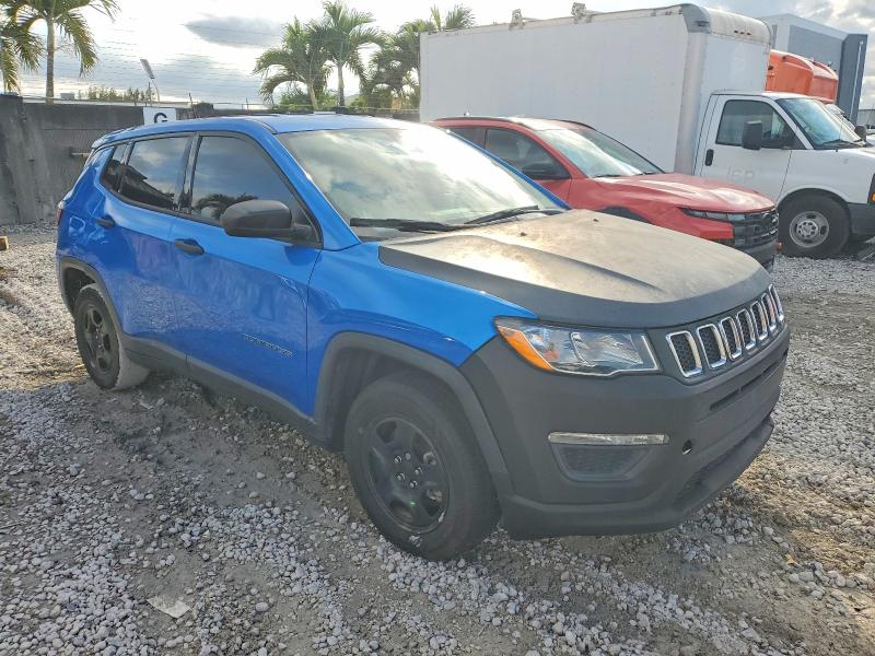 Photo 4 from auction – 2021 JEEP COMPASS SP with VIN 3C4NJCAB1MT577049