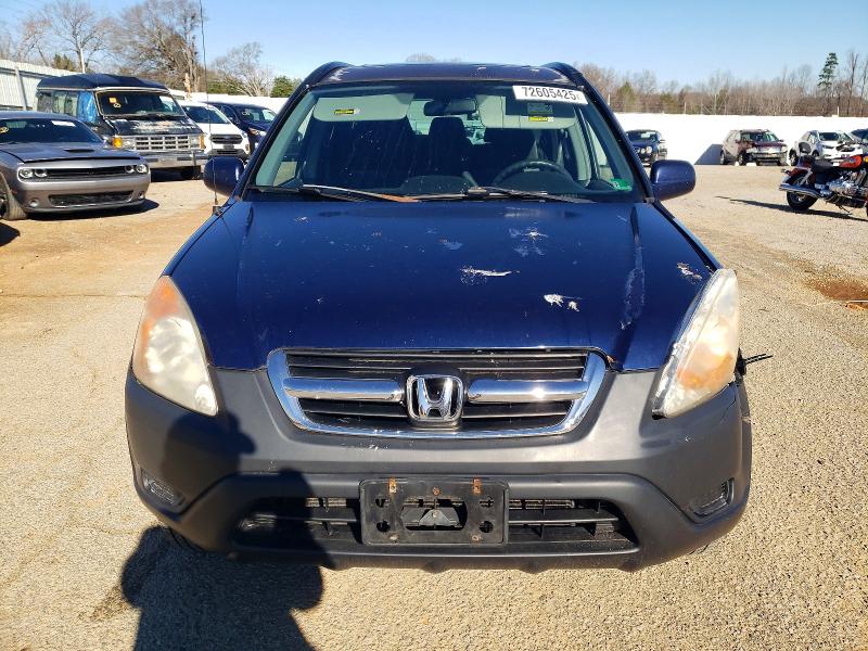 Photo 5 from auction – 2002 HONDA CR-V EX with VIN JHLRD78822C045153