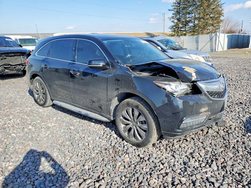 Photo 4 from auction – 2014 ACURA MDX TECHNO with VIN 5FRYD3H63EB005606