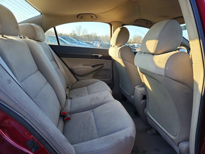 Photo 10 from auction – 2011 HONDA CIVIC LX with VIN 19XFA1F55BE016172
