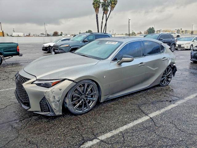 LEXUS IS 350 F S 2021 with VIN JTHGZ1B23M5043487 - Photo from auction