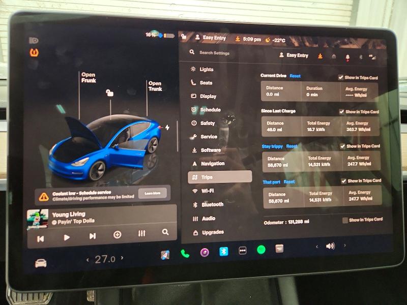 Photo 9 from auction – 2022 TESLA MODEL 3 with VIN 5YJ3E1EA0NF304492