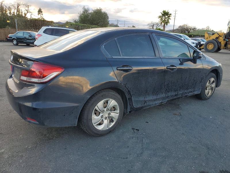 Photo 3 from auction – 2013 HONDA CIVIC LX with VIN 19XFB2F5XDE242018