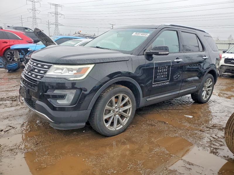 FORD EXPLORER L 2017 with VIN 1FM5K8FH4HGA89811 - Photo from auction