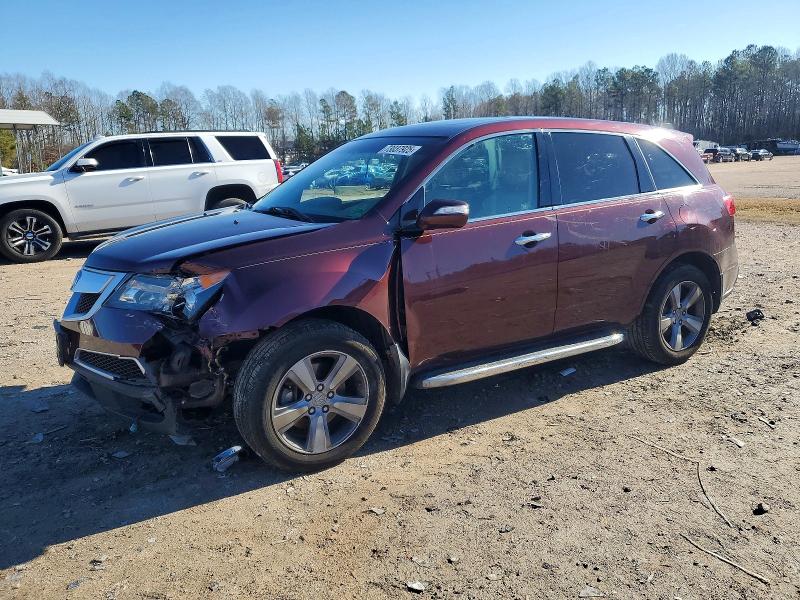 ACURA MDX TECHNO 2012 with VIN 2HNYD2H31CH504570 - Photo from auction
