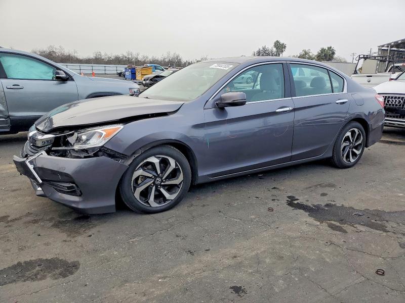 HONDA ACCORD EX 2016 with VIN 1HGCR2F76GA030371 - Photo from auction