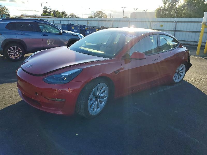 TESLA MODEL 3 2023 with VIN 5YJ3E1EA8PF554002 - Photo from auction
