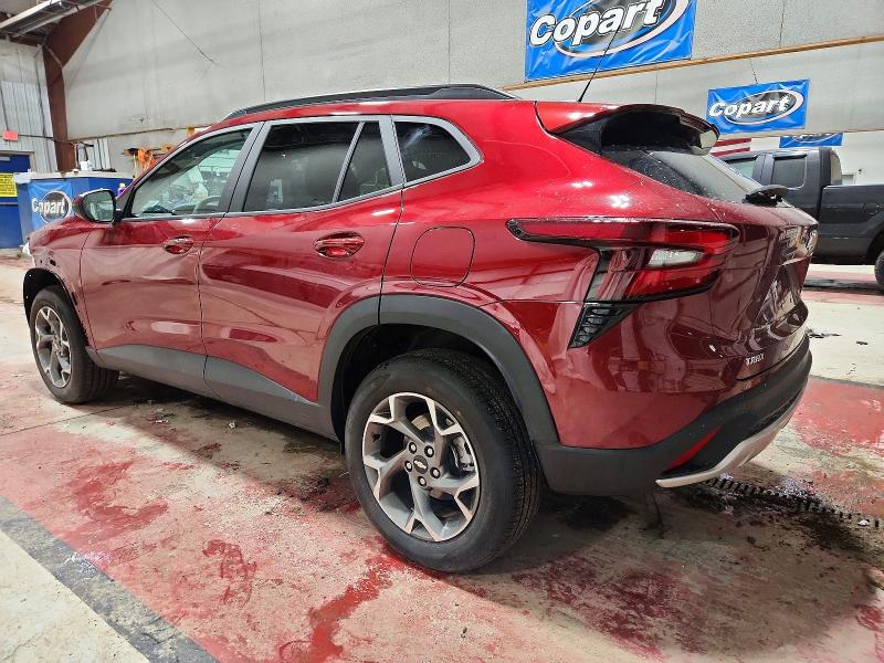 Photo 2 from auction – 2025 CHEVROLET TRAX 1LT with VIN KL77LHEP2SC160308
