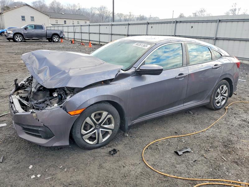 Photo 1 from auction – 2017 HONDA CIVIC LX with VIN 2HGFC2F56HH532071