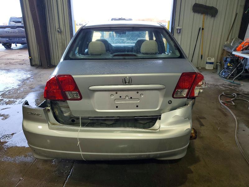 Photo 6 from auction – 2005 HONDA CIVIC DX with VIN 2HGES16445H615073
