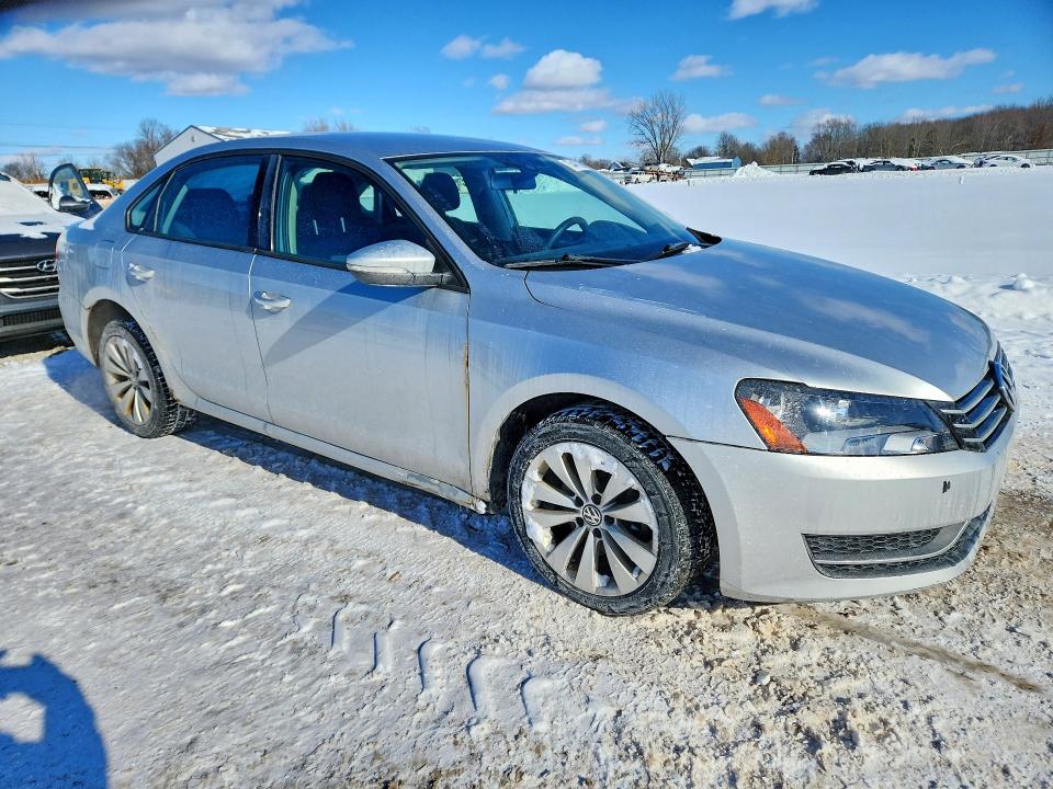 Photo 4 from auction – 2012 VOLKSWAGEN PASSAT S with VIN 1VWAH7A39CC033531