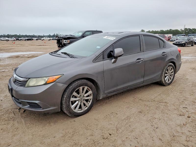HONDA CIVIC EX 2012 with VIN 2HGFB2F89CH515335 - Photo from auction