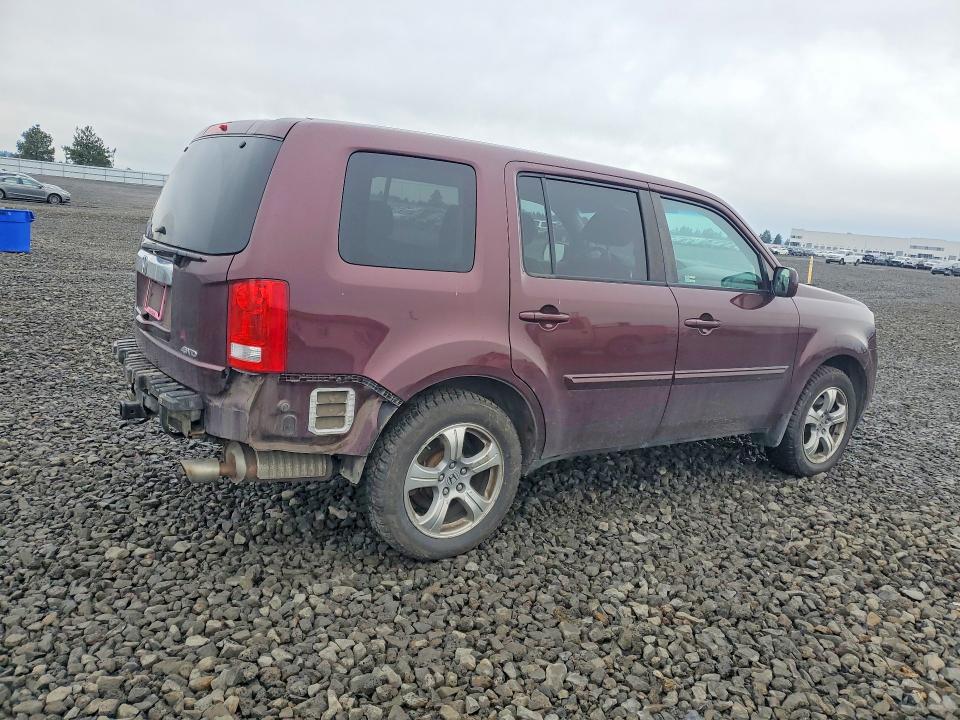 Photo 3 from auction – 2015 HONDA PILOT EXLN with VIN 5FNYF4H74FB017856