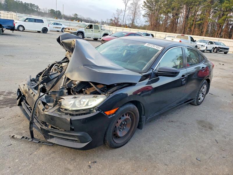 HONDA CIVIC 2016 with VIN 19XFC2F51GE061102 - Photo from auction