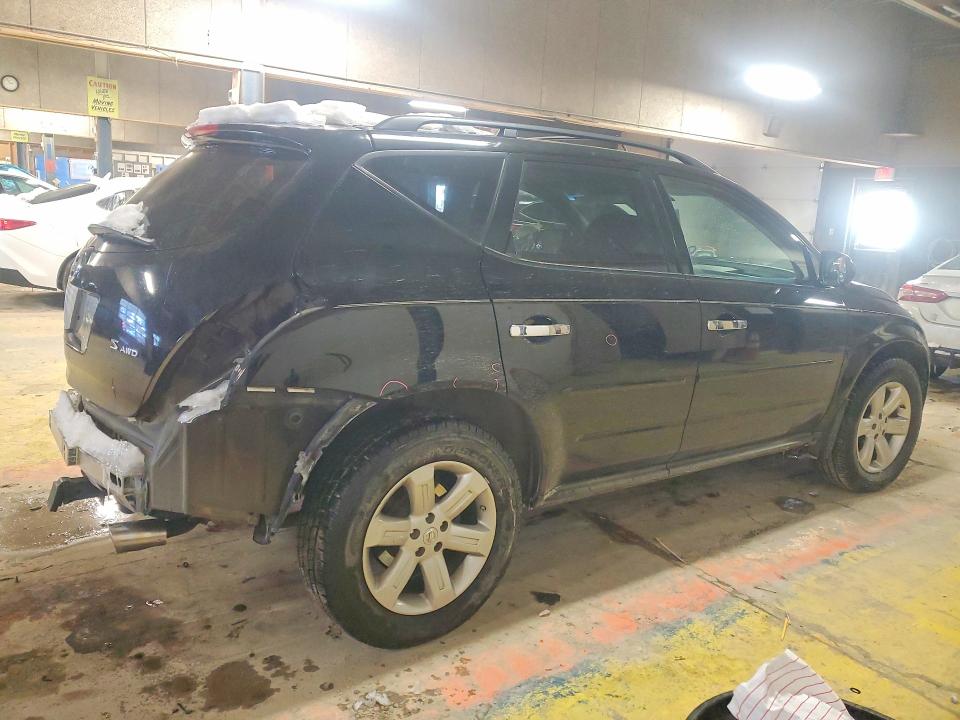 Photo 3 from auction – 2007 NISSAN MURANO SL with VIN JN8AZ08WX7W612933