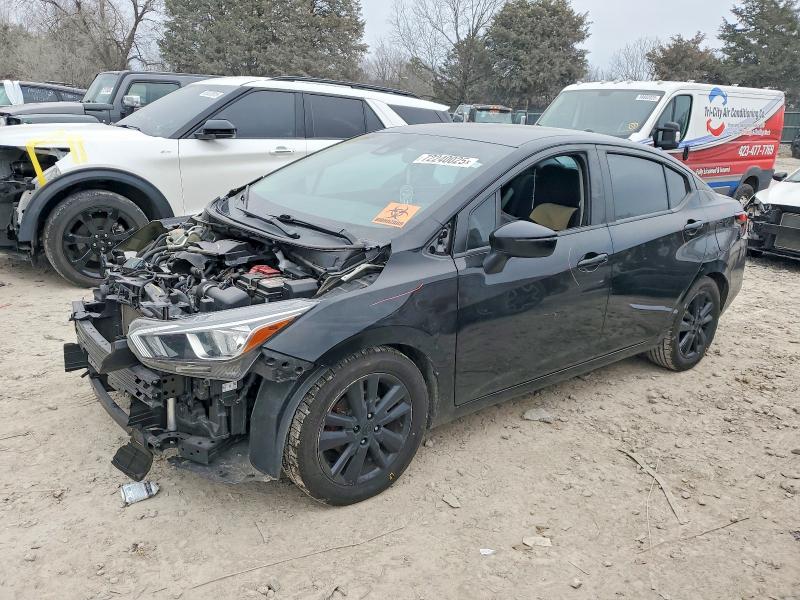 NISSAN VERSA SV 2021 with VIN 3N1CN8EV5ML845987 - Photo from auction